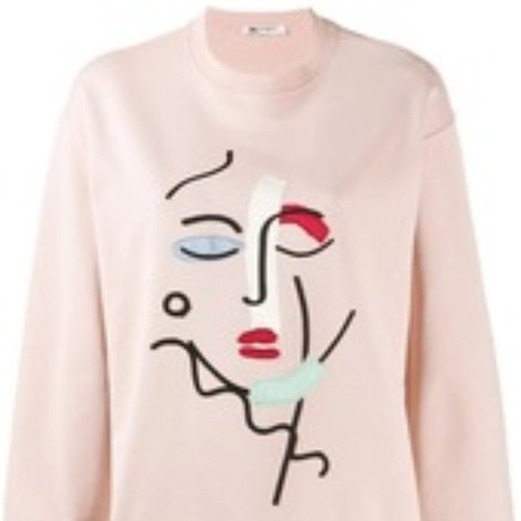 Ports 1961 - Black Side Slide Abstract Sweatshirt - Picture 2 of 10